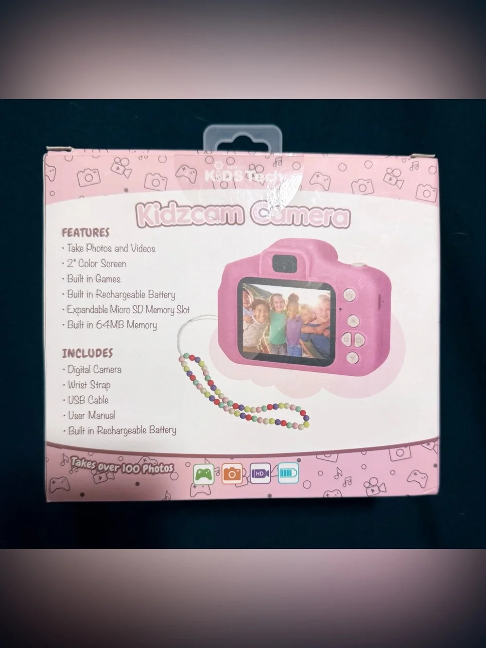 Pink Unicorn KidzCam Digital Camera